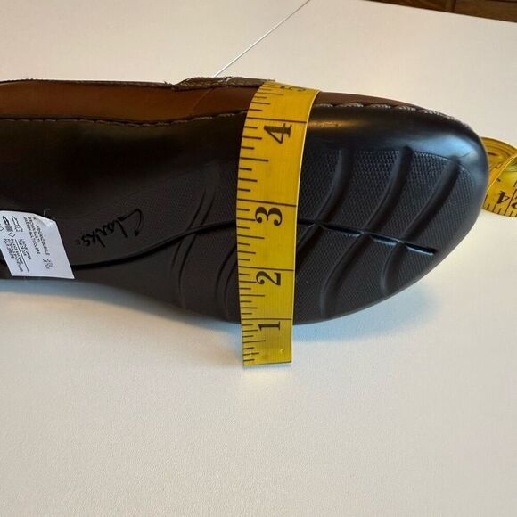 NEW Clarks Ashland Bubble Two Tone Brown Slip On Loafer Sz 7.5 Academia, Preppy - Picture 10 of 12